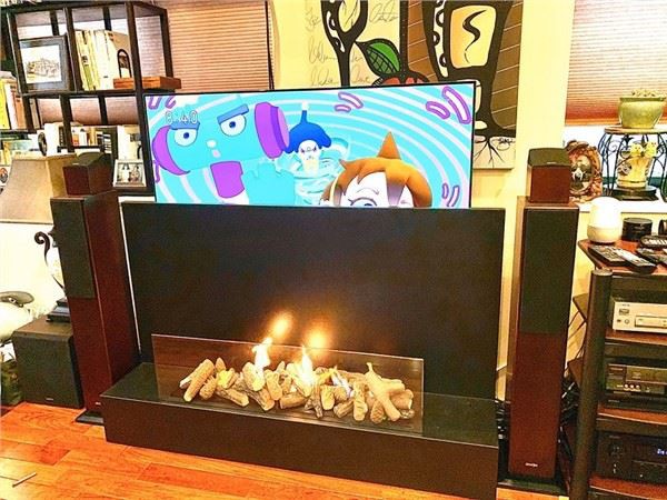 इनडोर आग गड्ढे चिमनी