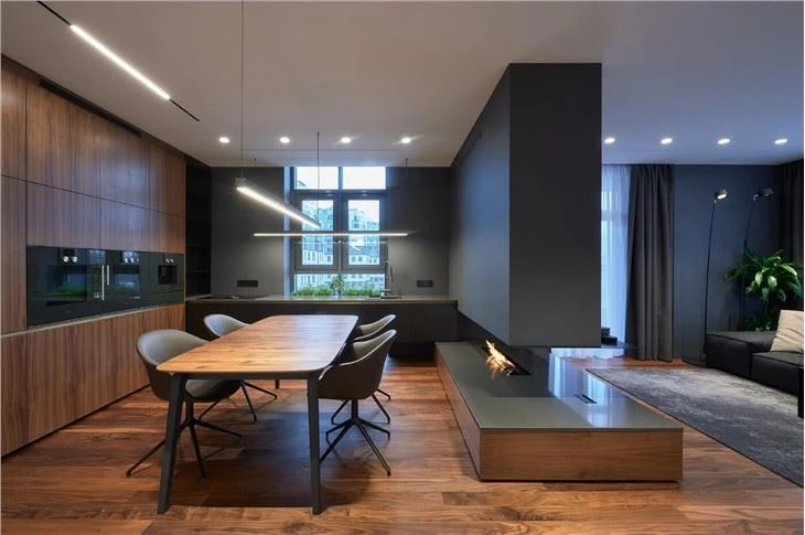 Smart Indoor Ethanol Fireplace Insert